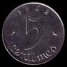 5 centimes 1962